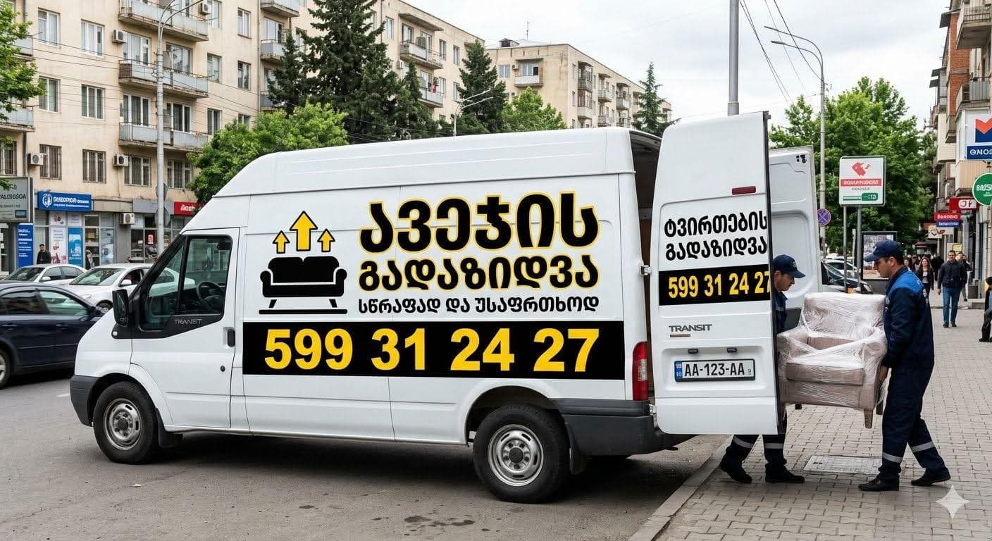 ავეჯის უსაფრთხო გადაზიდვა